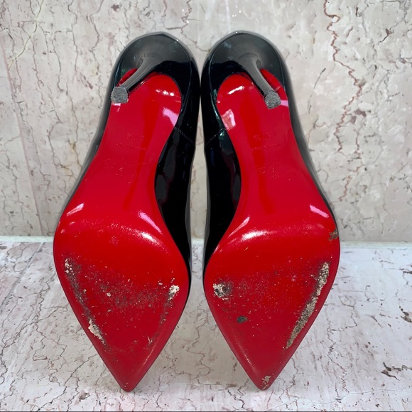 Christian Louboutin ‘So Kate’ Black Patent Leather Pumps - Picture 6 of 8